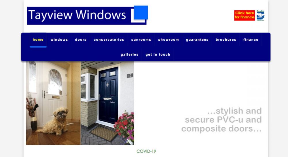 website designed for Tayview-Windows