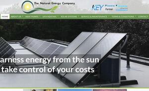 website designed for The Natural Energy Company