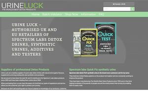 website designed for Euro Detox