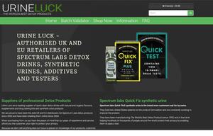website designed for Euro Detox