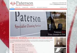 website designed for Paterson SCS