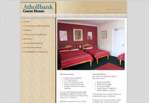 website designed for Atholbank