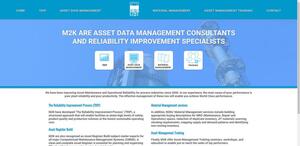 website designed for M2K