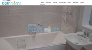 website designed for Waterflow Bathrooms