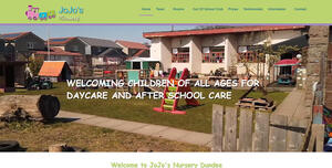 website designed for Jojos Nursery