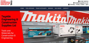 website designed for Tec Supplies