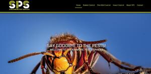 website designed for Strathmore Pest Services