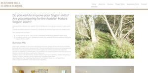 website designed for Burnside Mill